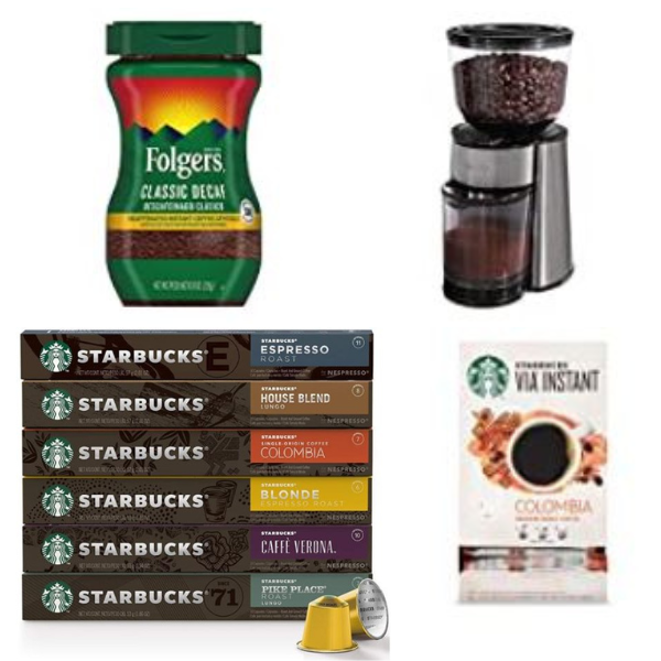 Coffee favorites from $5