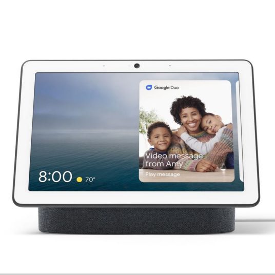 Google Nest Hub Max with built-in Google Assistant for $179