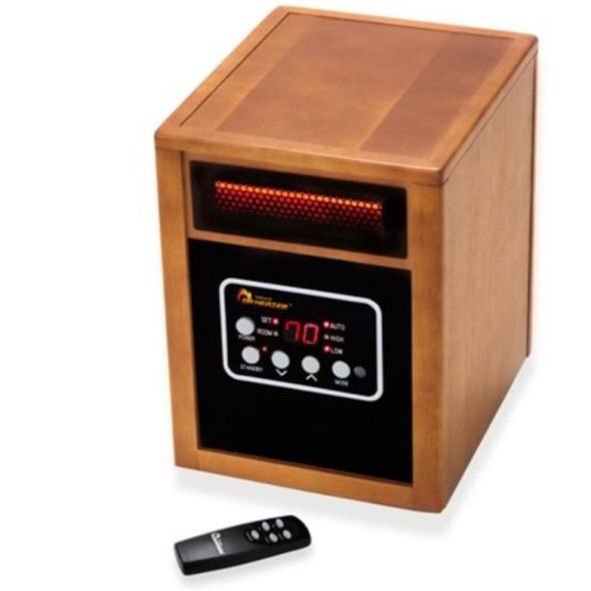 Today only: Dr. Infrared Heater dual-heating hybrid space heater for $85