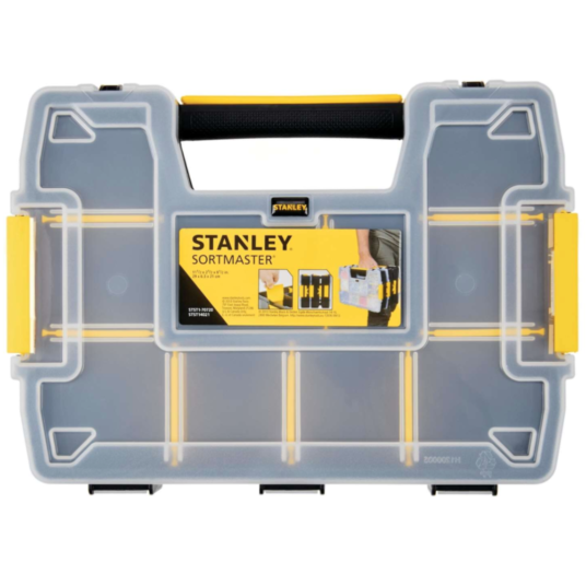 Stanley Sortmaster storage organizer with 8 compartments for $4