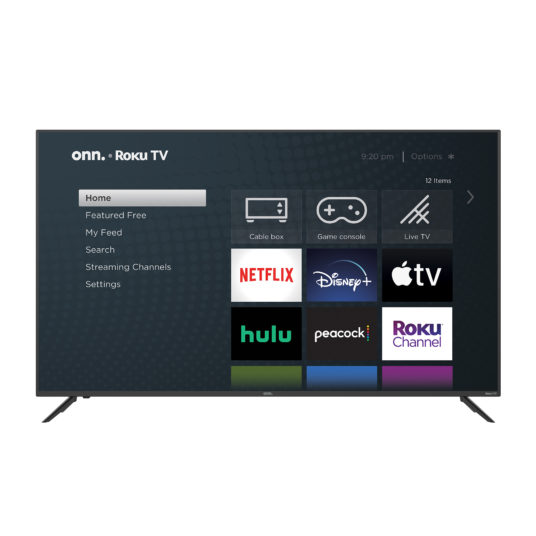onn. 70″ 4K UHD LED Roku smart TV with HDR for $448