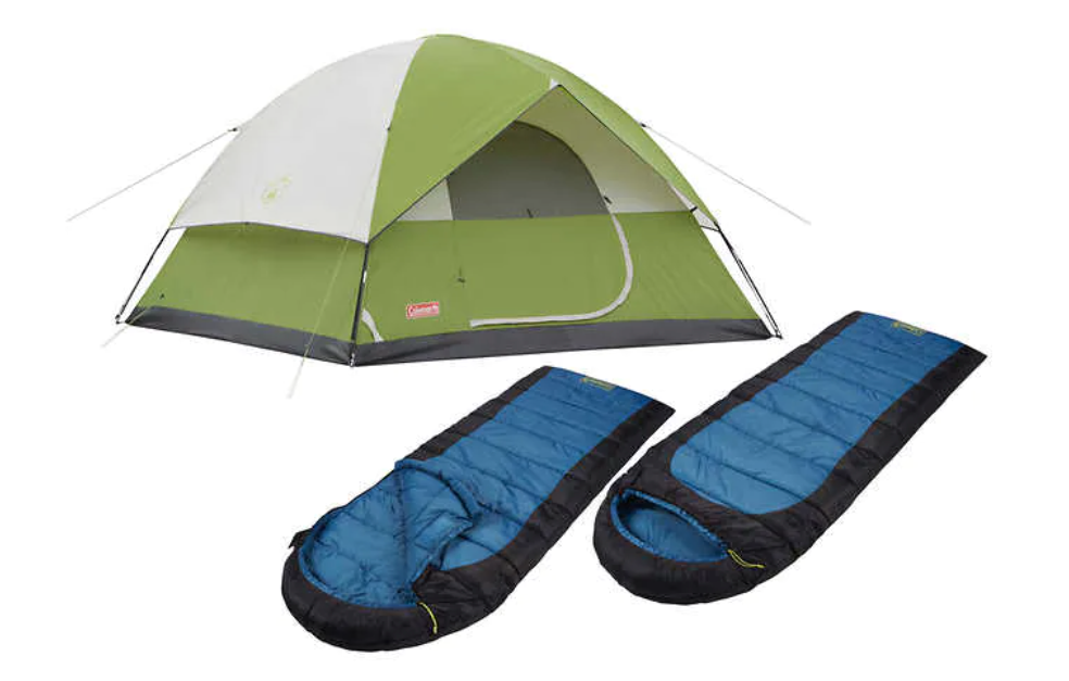 Costco members: Coleman 4-person tent and 2 sleeping bags for $100