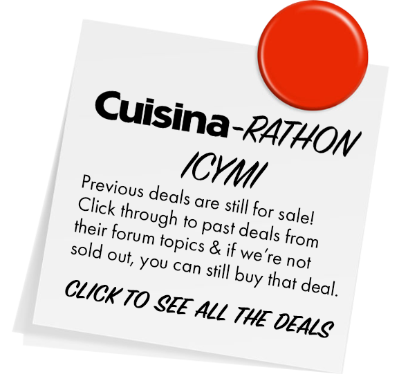 Meh is having a “Cuisina-rathon” with new Cuisinart deals all day!