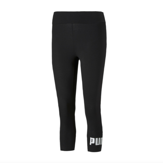 PUMA women’s Essentials 3/4 logo leggings for $10, free shipping