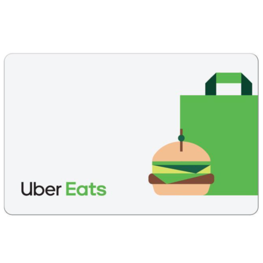 Get a $50 Uber Eats gift card for $45