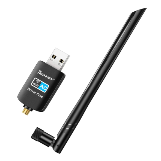 Techkey 600Mbps Wi-Fi dual band USB network adapter for $8