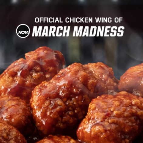 Buffalo Wild Wings: Get FREE wings if a March Madness game goes into overtime