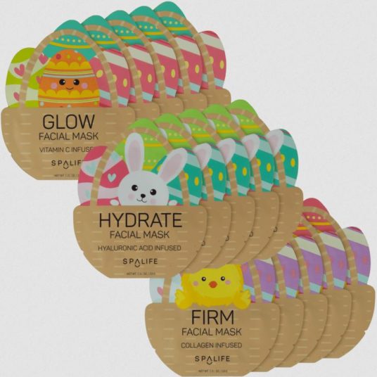 Today only: Spa Life 15-pack Easter-themed facial masks for $23 shipped