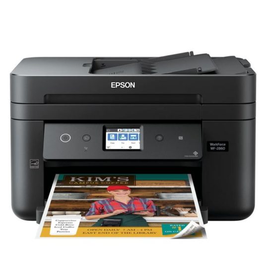 Epson WorkForce wireless inkjet all-in-one color printer for $130