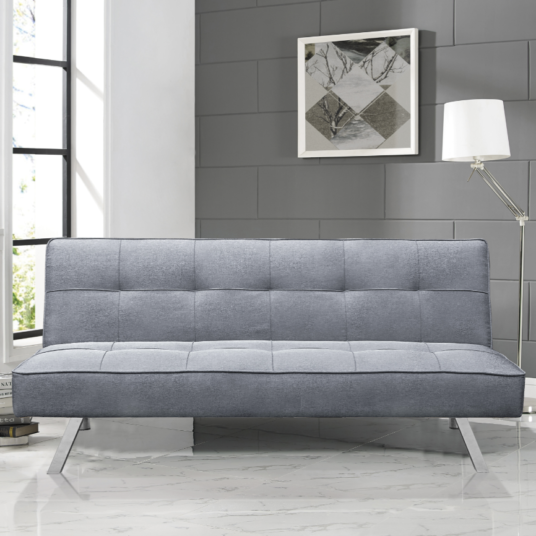 Serta Chelsea 3-seat multi-function upholstery fabric sofa for $107