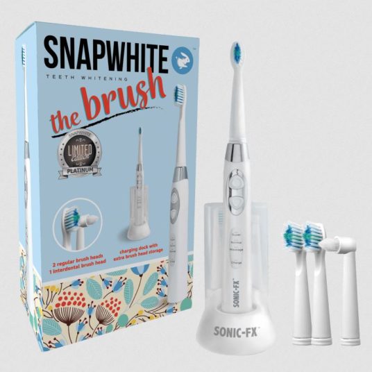 Today only: Snapwhite sonic toothbrush kit for $33 shipped