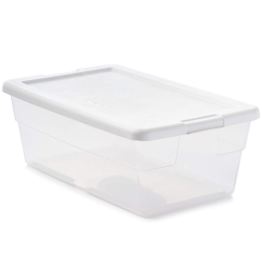 In-store: Sterilite 6-quart storage bin under $2