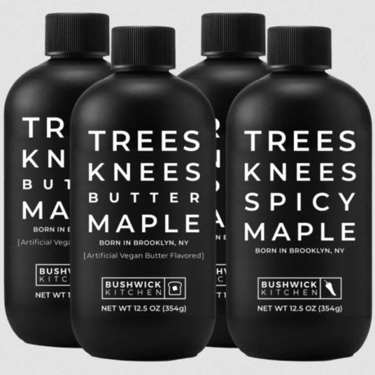 Today only: 4-pack Bushwick Kitchen Trees Knees maple syrup for $24 shipped