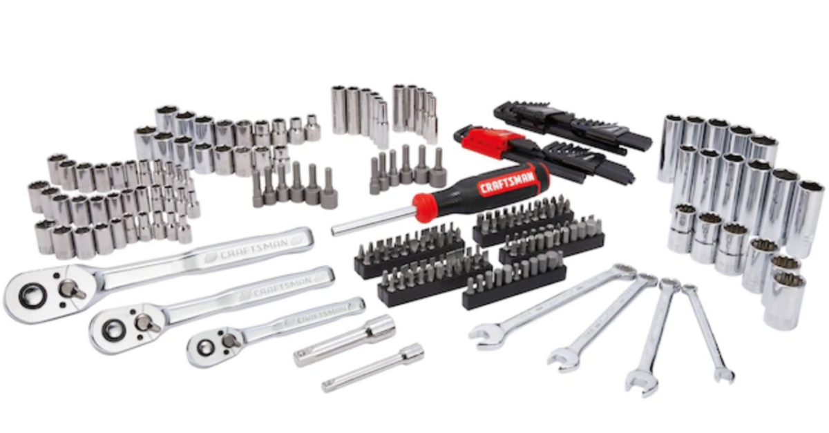 Today only: 243-piece Craftsman mechanics tool set for $74