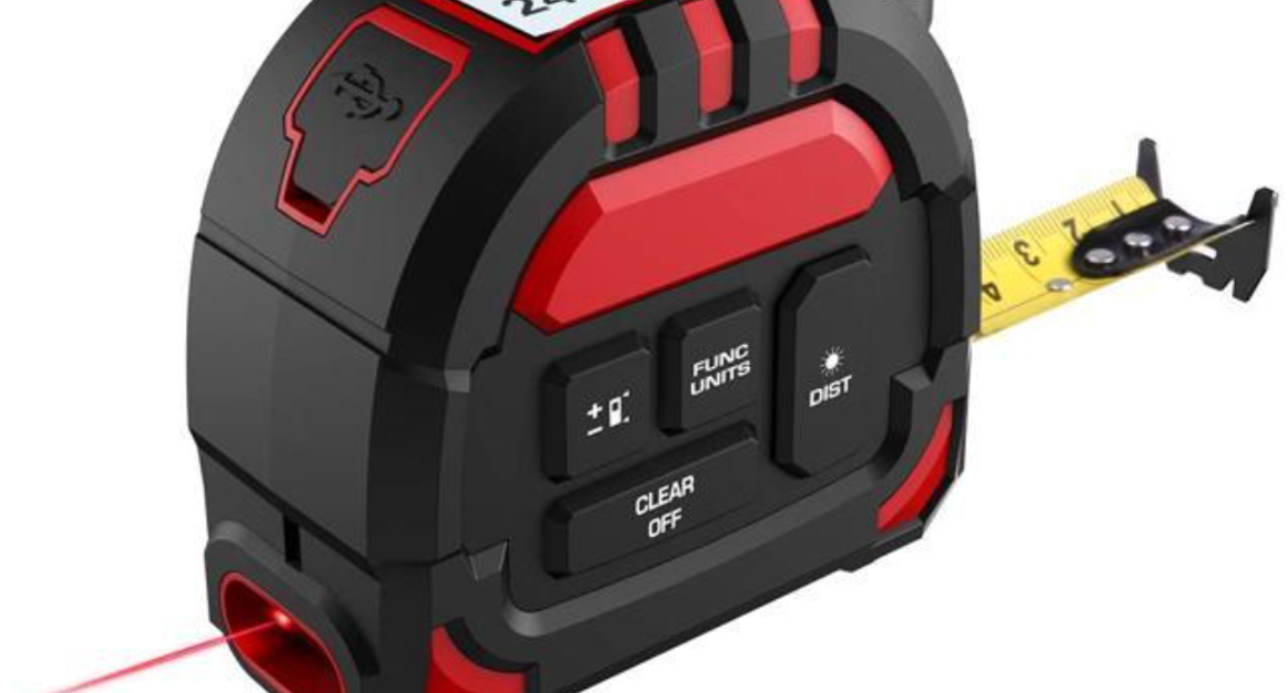 Today only: Meterk Laser tape measure 2 in 1 for $25, free shipping