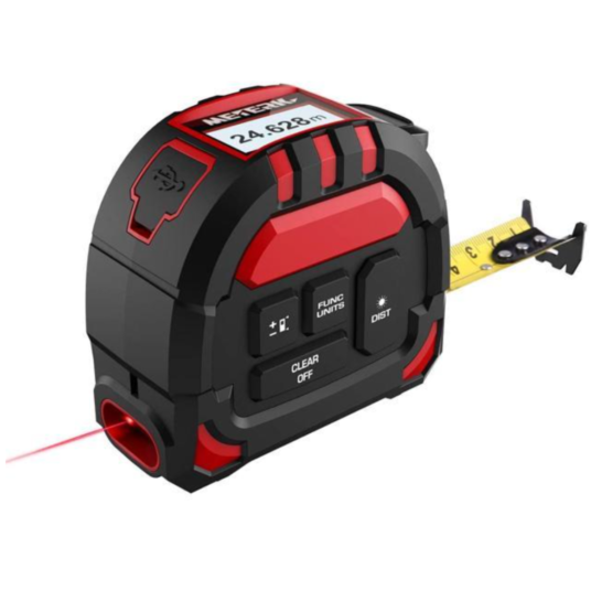 Today only: Meterk Laser tape measure 2 in 1 for $25, free shipping