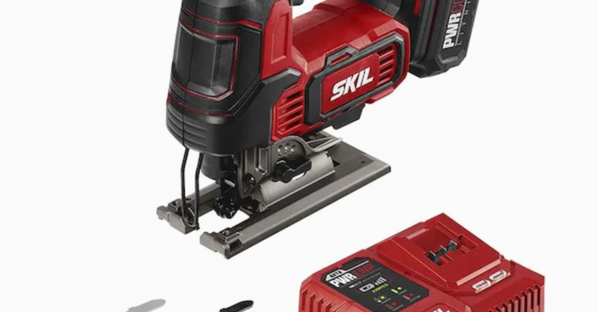 Today only: Skil 20-volt brushless variable speed keyless jigsaw with battery for $100