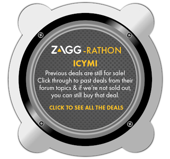 Meh is having a “Zagg-rathon” with new deals all day