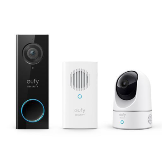 Today only: eufy video doorbell + indoor cam pan & tilt bundle for $120
