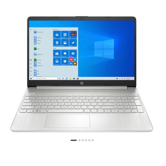 HP 11th gen i7 15.6″ laptop with 16GB RAM for $600