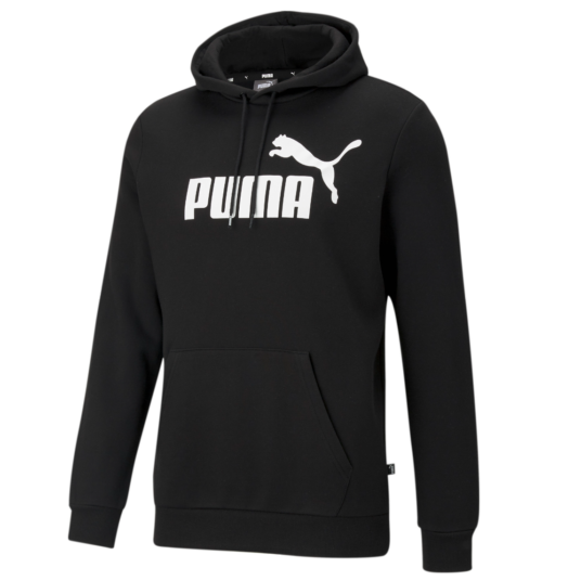 Puma Essentials men’s essentials big logo hoodie for $23, free shipping