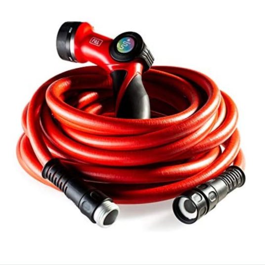 Today only: Fitt Flow 1/2-in x 50-ft medium-duty kink utility hose for $30