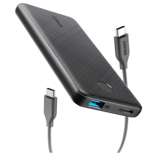 Prime members: Anker USB-C 18W PowerCore Slim portable charger for $19