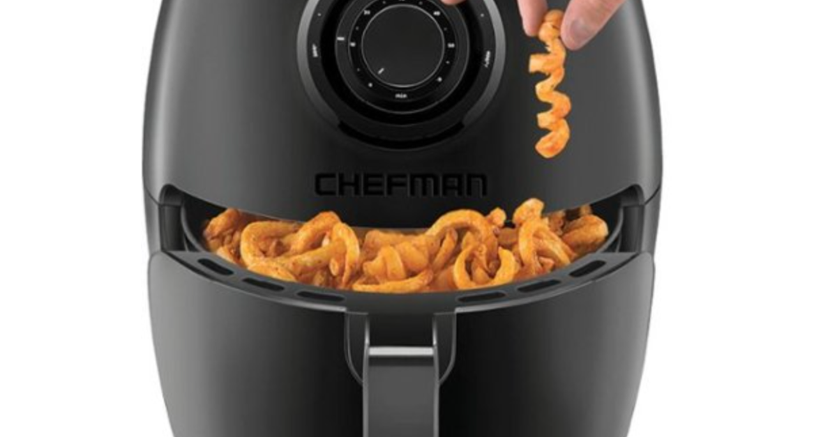 Today only: Chefman TurboFry 3.7-qt. analog air fryer for $30