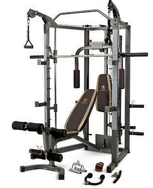 Marcy Combo Smith heavy-duty total body strength home and gym workout machine for $651
