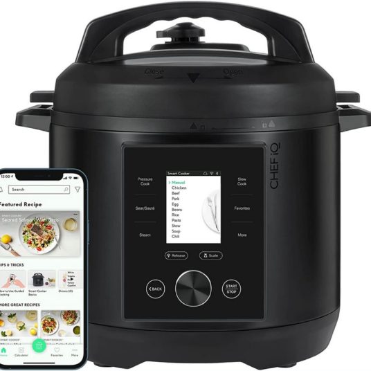Prime members: CHEF iQ World’s Smartest 6-qt. pressure cooker for $118