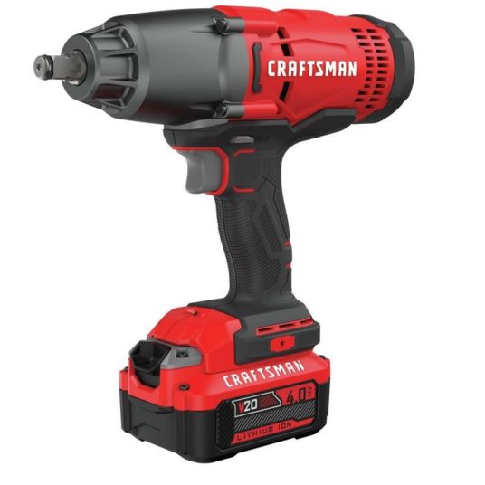 Today only: Craftsman V20 impact wrench cordless kit for $119