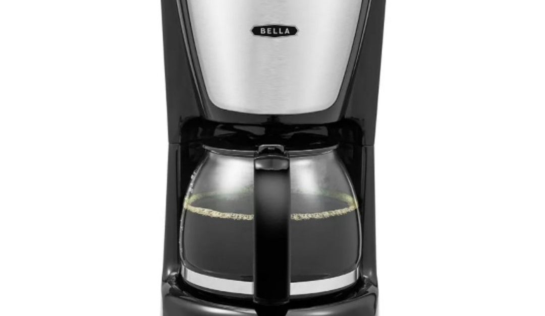 Today only: Bella 5-cup drip coffee maker for $10