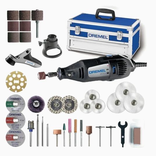 Today only: Dremel 33-piece multipurpose rotary tool with hard case for $59