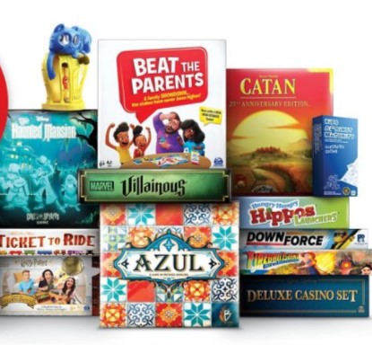 Buy 2, get 1 FREE select board games, puzzles & activity kits