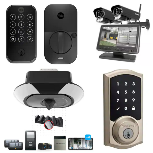Today only: Save on smart locks, garage door openers, security systems and more