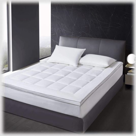 Today only: Kathy Ireland 233 thread count mattress topper from $30 shipped