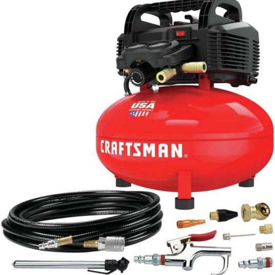 Prime members: Craftsman 6-gallon pancake air compressor for $99