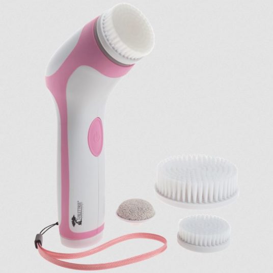 Today only: Professional deep cleansing face and body exfoliating spin brush for $18 shipped