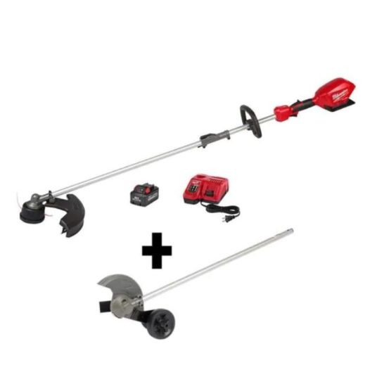 Milwaukee M18 Fuel 18-volt lithium-ion string trimmer kit with M18 Fuel edger for $303