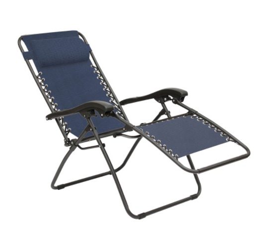 In-store: Living Accents steel frame zero gravity recliner for $35