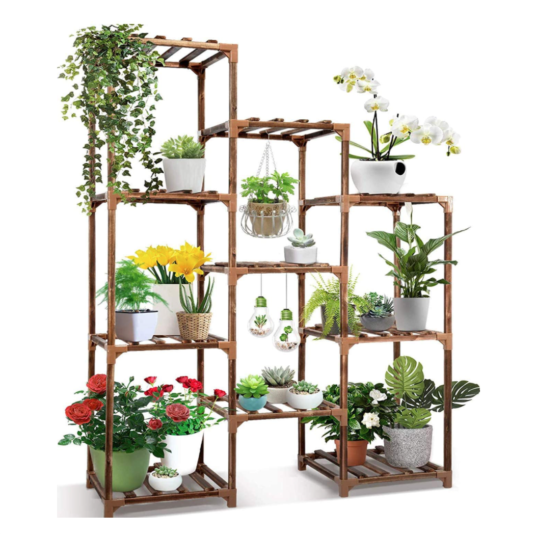 Cfmour 10-tier plant stand for $36