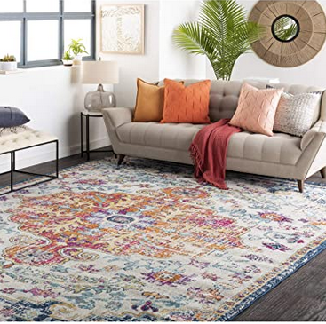 Artistic Weavers 3’11” x 5’x7″ Odelia Updated traditional rug for $38