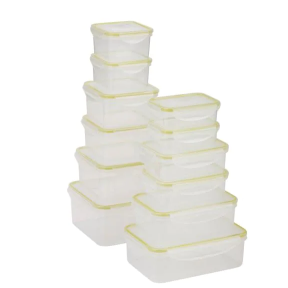 Honey-Can-Do 24-piece locking food container set for $18