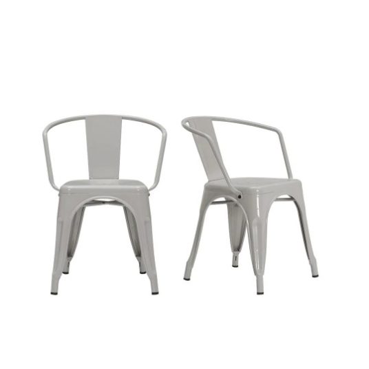 StyleWell metal dining chair set of 2 for $60