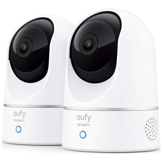 Today only: 2-pack eufy Security 1080p pan & tilt cam for $64