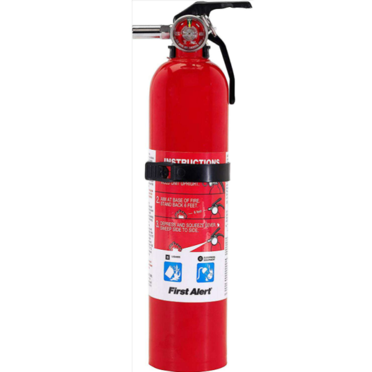 In-store: First Alert 2-3/4 lb fire extinguisher for garage for $18