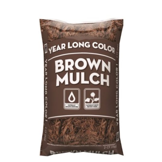 In-store: Year Long Color mulch 2-cu. ft. for $2