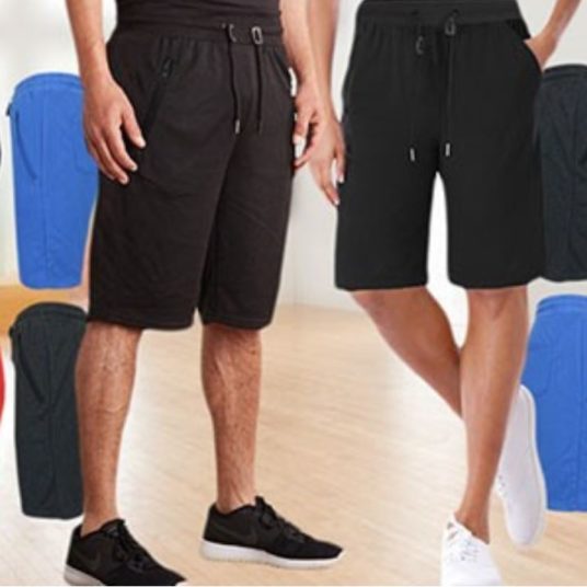 Today only: Wicked Stitch 3 packs of men’s and women’s French terry shorts for $25