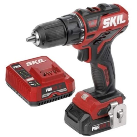 SKIL PWR Core brushless 20V drill/driver with battery and charger for $69