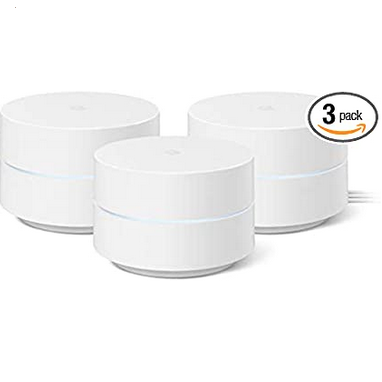 Google Wi-Fi AC1200 mesh Wi-Fi system 3-pack for $150